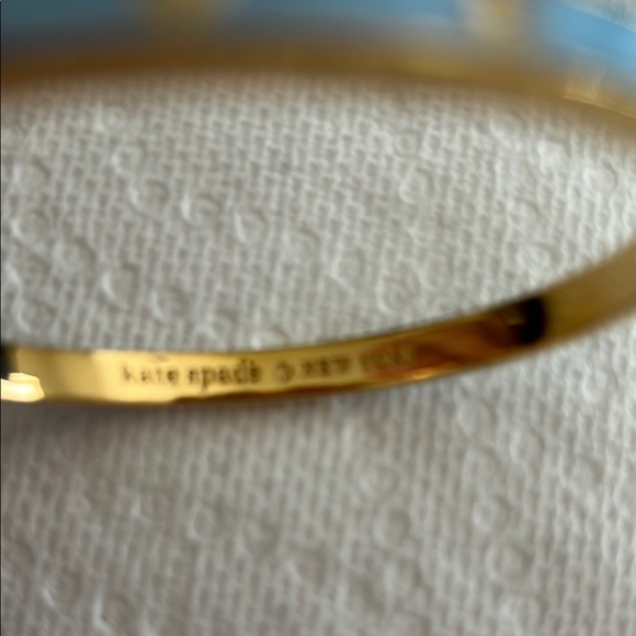 Kate Spade Gold and Blue Enamel Bracelet - Picture 3 of 5